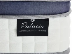 Palacio Colchón híbrido 160 x 200 cm queen size muelles ensacados 7 zonas + viscoelástico y látex - MALAO de