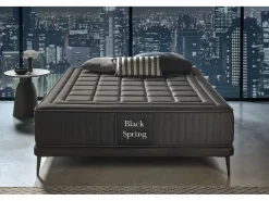 New Moonia Colchón Muelles Ensacados Black Spring Royal, 135x190 cm -