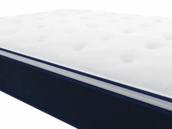 Online Ysmée Colchón muelles ensacados + Cubrecolchón 80x200 cm ALTIER Blanco