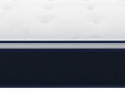 Best Ysmée Colchón muelles ensacados + Cubrecolchón 90x190 cm ALTIER Blanco