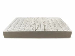 Colchón visco Slim 24 cm firmeza media fibercel suave-140x190-Multicolor Colchones - 140X190Cm
