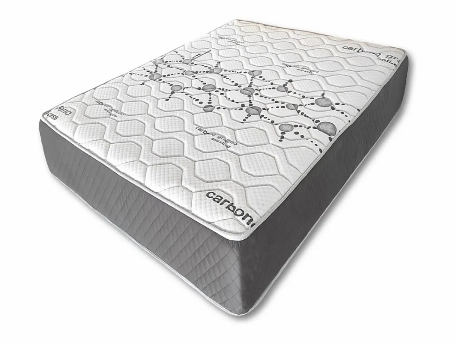 Discount Colchón Viscoelástico 30cm Alta gama | 160x190 | Ideal para Personas con Dolores de Espalda | Alta Firmeza | Carbono-Grafeno Anti-Stress Colchón Espuma|Colchón Memoria De Forma