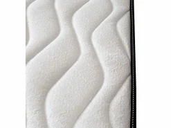 Hot Cambia tus muebles Colchón viscoelástico de 90x190x15 cm con núcleo de densidad de 30 kg en blanco Toc 15