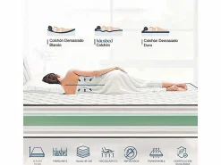 Discount Hausbed Colchón Viscoelástico Hr Air Confort Wallin 140X200 cm Häusbed