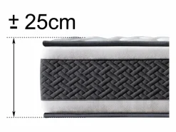 Hot Colchón Viscoelástico 180x200 Especial Cama Principal, Todos los Tamaños | Altura 25cm Colchones - 180X200Cm