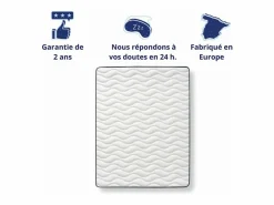 Dagostino Home Colchón Viscoelástico 160x200 Especial Cama Principal, Todos los Tamaños | Altura 30cm
