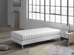 Clearance Colchón 90X190 CAMA INFANTIL Altura 18 CM TODRA VISCO Viscoelástica,desenfundable, ideal para camas nido y tipo Montessori