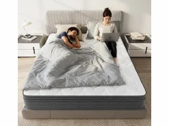 Sale DripeX Colchón 120x200cm muelles ensacados - esp.25cm - soporte 7 zonas - con asa - Hipoaalergénico