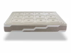 Hot Colchon con latex 180X200 ORGANIC NATURA, Altura 25 CM | Espuma HR| 100% Algodon y lino Colchones - 180X200Cm