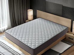 Colchon 120X190 LOIRA, Altura 23 CM, Espuma Adaptable, Ergonómico. Firmeza Equilibrada