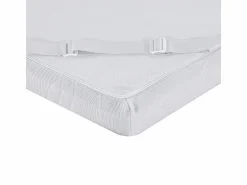 Hot SENHO Colchoncillo 160x200 cm grosor 5,3 cm espuma viscoelástica, funda stretch desenfundable, base antideslizante - PLUME