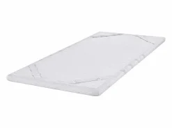 SENHO Colchoncillo 90x190 cm grosor 5,3 cm espuma viscoelástica, funda stretch desenfundable, base antideslizante - PLUME