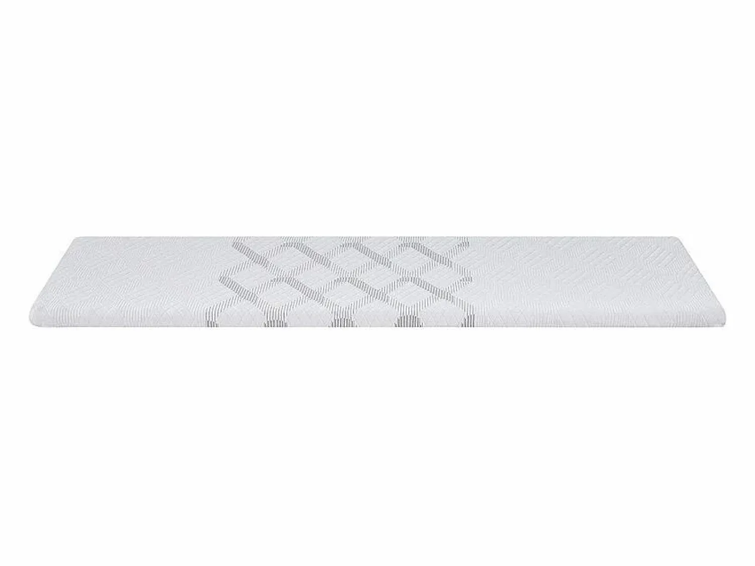 SENHO Colchoncillo 90x190 cm grosor 5,3 cm espuma viscoelástica, funda stretch desenfundable, base antideslizante - PLUME