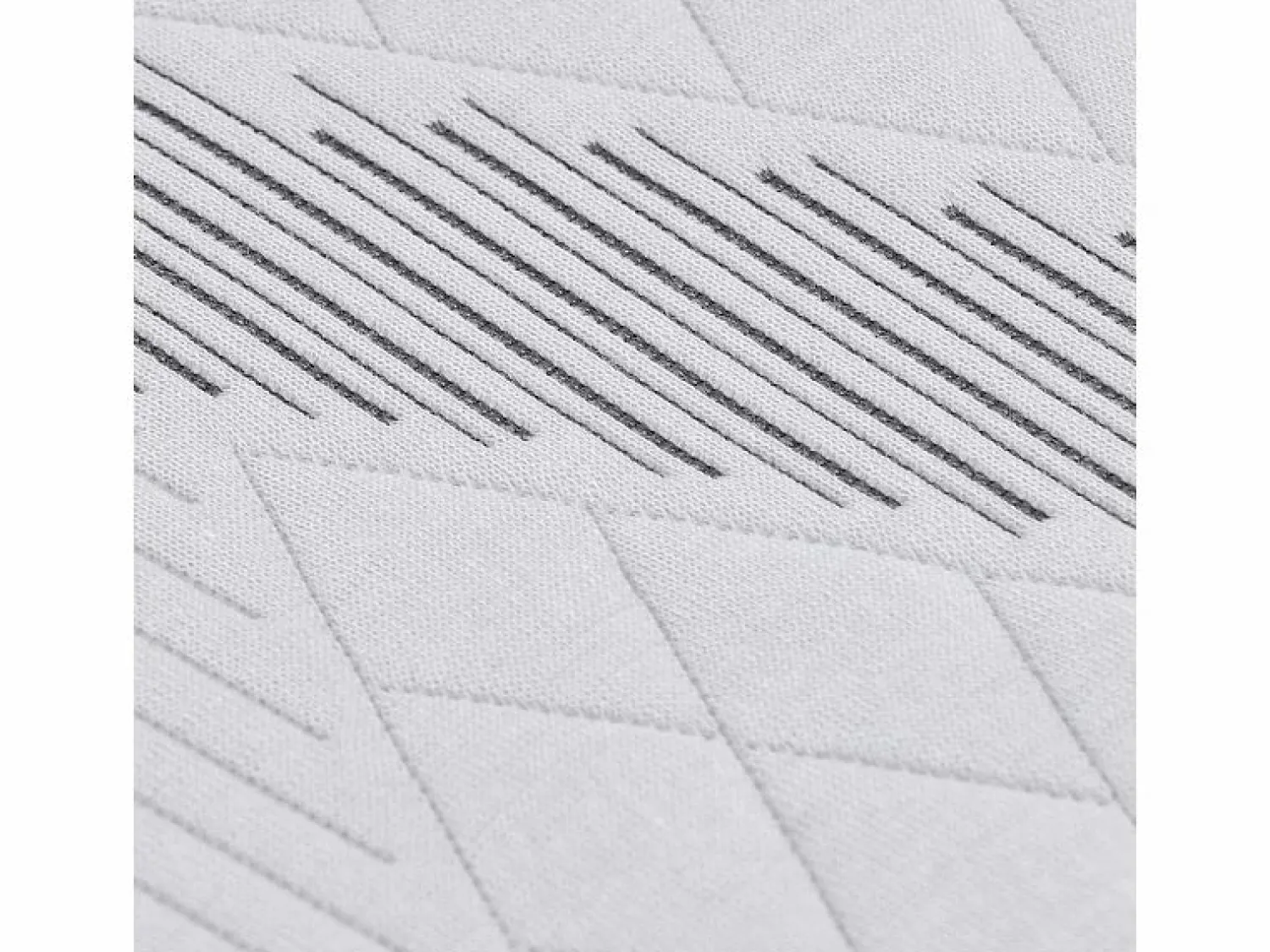 SENHO Colchoncillo 90x190 cm grosor 5,3 cm espuma viscoelástica, funda stretch desenfundable, base antideslizante - PLUME