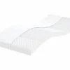 Clearance Colchones de espuma 2 uds 7 zonas dureza 20ILD blanco 90x190 cm ES257823 Colchones - 90X190Cm