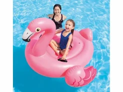 Intex Colchoneta hinchable isla Flamingo 218x211x136cm