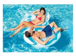 Intex Colchoneta 2 plazas /blanco 198x117 cm