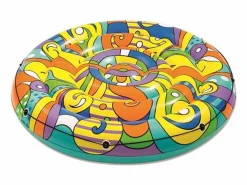 Clearance Colchoneta Isla Flotante multicolor 173x173 cm Naranja