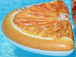 Intex Colchoneta rodaja 178 x 85 cm Naranja