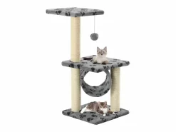 Outlet Colen Rascador para gatos con poste de sisal 65 cm huellas Juego De Animales