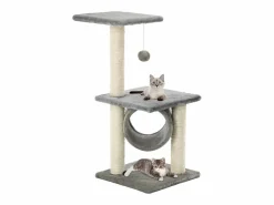 Discount Garden Furniture Colen Rascador para gatos con poste rascador de sisal 65 cm Gris
