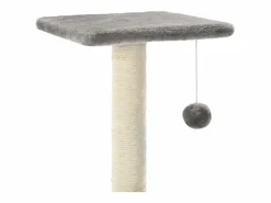 Discount Garden Furniture Colen Rascador para gatos con poste rascador de sisal 65 cm Gris