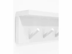 DECOWOOD Colgador de pared de madera maciza en tono de 61x9,5cm - KATE -