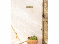 Online DECOWOOD Colgador de pared de madera maciza en tono olivo de 26x5cm - KATE - Verde