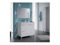 duehome Columna de baño con 2 puertas Koncept
