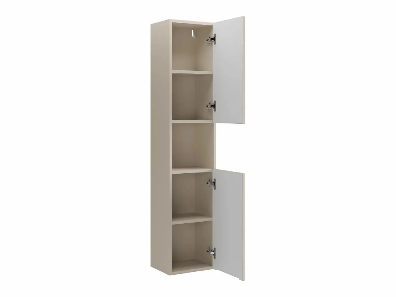 Sale Vente-unique Columna de baño con diseño de espiga y hueco, color , Alt. 140 cm, DORIONI Beige