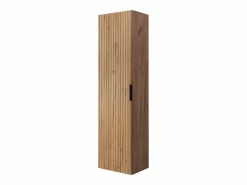 Discount Columna de baño estriada FLOW 136 cm roble craft dorado Columna De Baño
