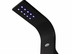 Outlet Columna de ducha hidromasaje negra con leds FELICITA Columna De Ducha