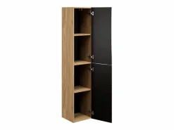Best Columna de pared 2 puertas Elora y madera Columna De Baño