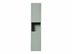Petits-Meubles Columna de pared 2 puertas 1 compartimiento Jade y Madera