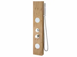 Columna ducha hidromasaje SOLAL bambú – 20x140cm Columna De Ducha