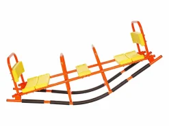 Best Columpio Balancín SucceBuy, Capacidad de Carga 90,7 kg, con Asas, Asientos Amplios con Respaldo, para Césped, Jardín, para 2 Niños de 3 Años en Adelante Columpio