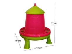 New Comedero de plástico con soporte 4 kg Comida Para Animales De Compañía