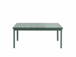 MYLIA Comedor de jardín aluminio mesa extensible 180/240 y 6 sillones - - NAURU