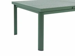 MYLIA Comedor de jardín aluminio mesa extensible 180/240 y 6 sillones - - NAURU