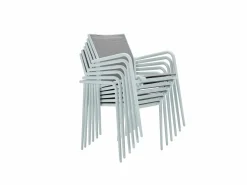 Online Comedor de jardín de aluminio: una mesa extensible + 6 sillas - YOHA de Comedores De Jardín