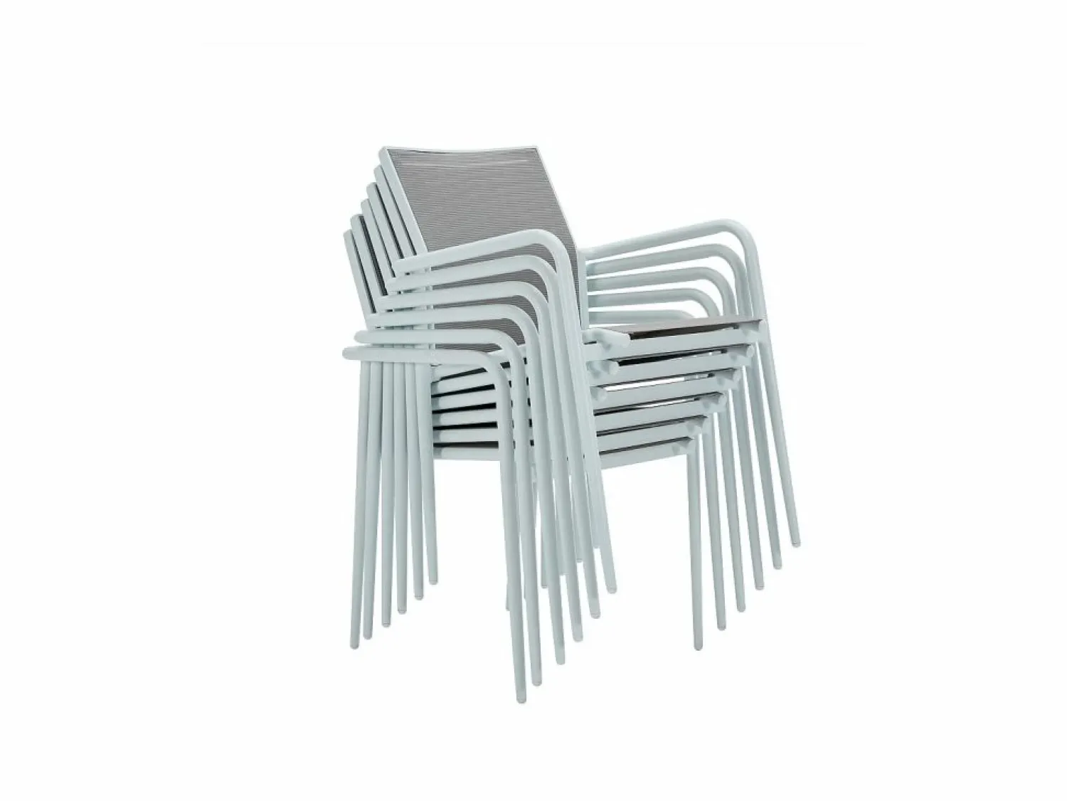 Online Comedor de jardín de aluminio: una mesa extensible + 6 sillas - YOHA de Comedores De Jardín