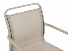 Best Comedor de jardín de aluminio: una mesa redonda extensible L.150/200 cm y 4 sillones apilables - - VELYRA de Comedores De Jardín