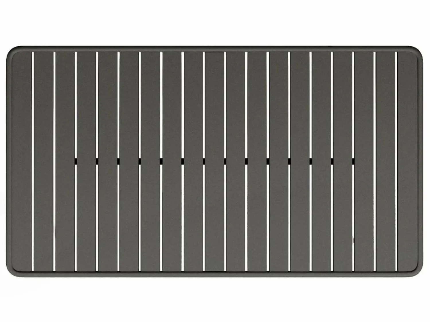 Comedor de jardín de metal: Mesa An. 160 cm y 4 sillas apilables Comedores De Jardín