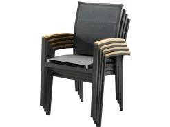 Hot Comedor jardín mesa extensible 180/240 y 8 sillones - NAURU Comedores De Jardín