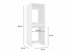 COMO - Mueble para lavadora y secadora - Mueble ahorraespacio - Mueble Para Lavadora