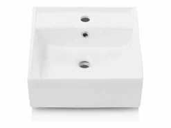 Online Composición de lavabo doble ASTRA de 8 piezas Blanco