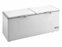 Outlet Congelador Horizontal SucceBuy de 561 L con 4 Cestas y Tapas Dobles Blanco
