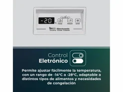 New Congelador horizontal Svan SCH2002EDC 198L cíclico E 91 cm Blanco