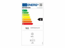 Discount Congelador vertical Infiniton CV-140L25WEP Defrost 145L E 125,9 cm Blanco