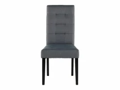 Online Conjunto 2 sillas VILLOSA - Tela y Patas de madera Sillas Y Lotes De Sillas